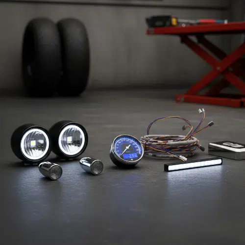 Elettrico e luci per moto