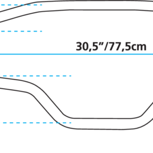 MANUBRI DIRT TRACK ZODIAC CUSTOM PRODUCTS DA UN POLLICE DI DIAMETRO