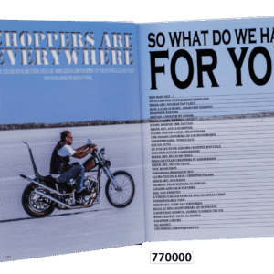 CHOP, RIDE & PARTY TWO PERCENTER ROADBOOKS