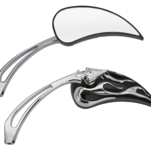 SPECCHIETTI CON FIAMME NERI E CROMATI