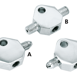 RACCORDI CUSTOM CROMATI PER LINEA FRENO