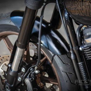 PARAFANGO ANTERIORE RICK'S IN ACCIAIO PER LOW RIDER S