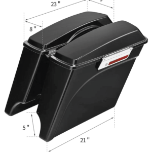 BORSE RIGIDE TOURING ALLUNGATE STILE 1993-2013