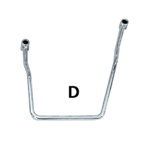 SUPPORTI CROMATI PER BORSE LATERALI