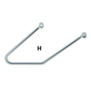 SUPPORTI CROMATI PER BORSE LATERALI