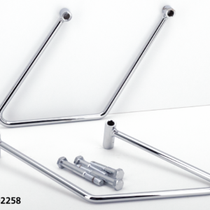 SUPPORTI CROMATI PER BORSE LATERALI