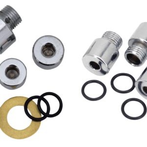 SET DI TAPPI CROMATI A BRUGOLA POMPA OLIO E FILTRO PUNTERIE