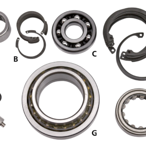 ALBERI E INGRANAGGI PER CAMBI A 6 MARCE DAL 2006 A OGGI