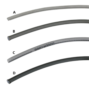 LINEE FRENO E FRIZIONE GOODRIDGE IN ACCIAIO INOX INTRECCIATO CON RACCORDI IN ACCIAIO INOX O CROMATI
