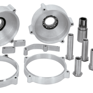 ESTENSIONI E DADO ALBERO MOTORE, DISTANZIALE CARTER PRIMARIA E PIASTRA DI SUPPORTO DEL CAMBIO DISASSATA