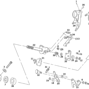 LEVA CAMBIO SPORTSTER 1991-2003