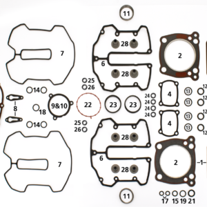 GUARNIZIONI MOTORE, PARAOLI E O-RING PER MILWAUKEE EIGHT