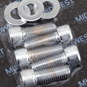 KIT DI BULLONERIA CROMATA PER CORONE/PULEGGE