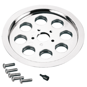 INSERTI PULEGGIA POSTERIORE CROMATI A 8 FORI