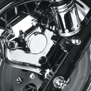 SUPPORTO CROMATO PINZA FRENO POSTERIORE