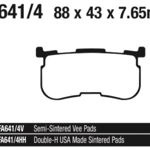 EBC POSTERIORI PASTIGLIE FRENO
