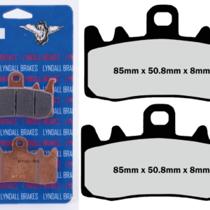 LYNDALL SET DI PASTIGLIE FRENO, ANTERIORI