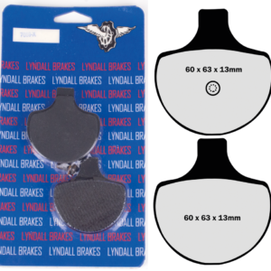 LYNDALL SET DI PASTIGLIE FRENO, ANTERIORI