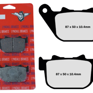 LYNDALL SET DI PASTIGLIE FRENO, ANTERIORI