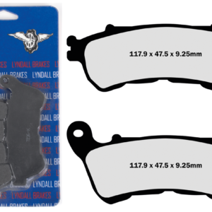 LYNDALL SET DI PASTIGLIE FRENO, ANTERIORI