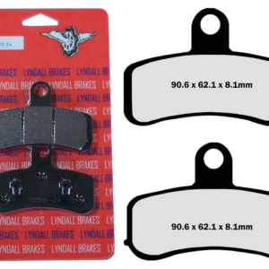 LYNDALL SET DI PASTIGLIE FRENO, ANTERIORI