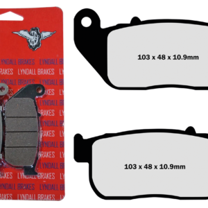 LYNDALL SET DI PASTIGLIE FRENO, POSTERIORI