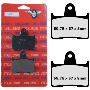 LYNDALL SET DI PASTIGLIE FRENO, POSTERIORI