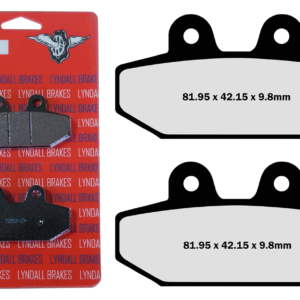 LYNDALL SET DI PASTIGLIE FRENO, POSTERIORI