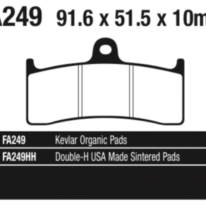 PASTIGLIE FRENO PER PINZE AFTERMARKET