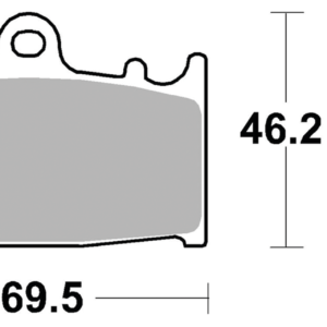 PASTIGLIE FRENO PER PINZE AFTERMARKET