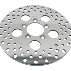 DISCHI FRENO IN ACCIAIO INOX LUCIDATO E FORATO