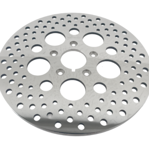 DISCHI FRENO IN ACCIAIO INOX LUCIDATO E FORATO