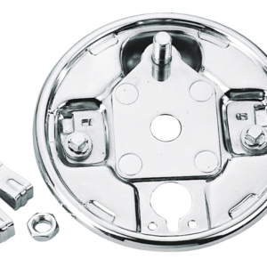 PIASTRE DI SUPPORTO CROMATE PER FRENO POSTERIORE