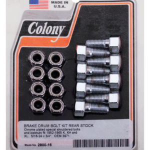 KIT BULLONI PER TAMBURO COLONY