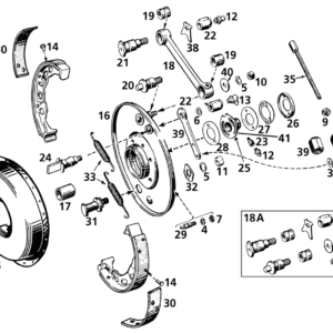 FRENO ANTERIORE MODELLI 45CI