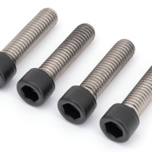 VITI NERE IN ACCIAIO INOX PER MORSETTO SUPERIORE MANUBRIO