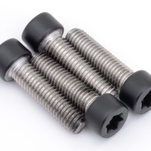 VITI NERE IN ACCIAIO INOX PER MORSETTO SUPERIORE MANUBRIO