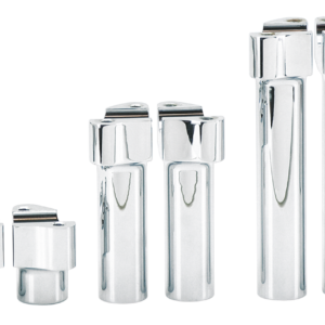 RISER CROMATI IN ALLUMINIO BILLET