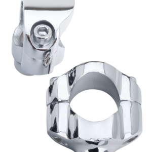 RISER CORTI STILE FXSTC PER MANUBRI FAT DA 1 1/4"