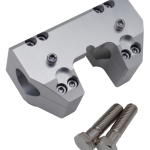 RISER IN ALLUMINIO BILLET PER MANUBRI FAT DA 1 1/4" SU TOURING