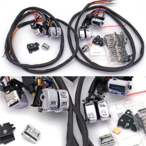 KIT PULSANTI MANUBRIO RETROILLUMINATI A LED