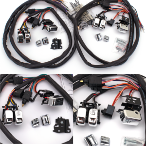 KIT PULSANTI MANUBRIO RETROILLUMINATI A LED