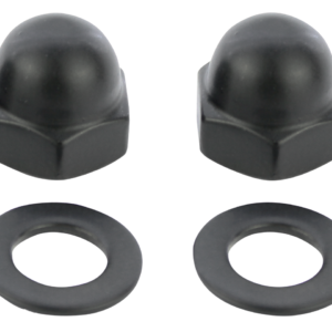 KIT DADI NERI IN ACCIAIO INOX PER SPECCHIETTI