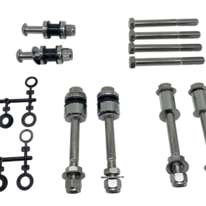 KIT DI STAFFAGGIO PER STAFFE LATERALI A SGANCIO RAPIDO