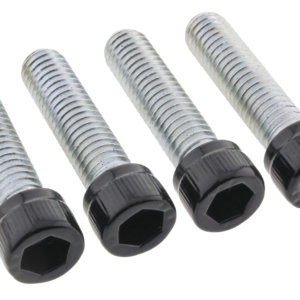 VITI NERE IN ACCIAIO INOX PER POGGIAPIEDI