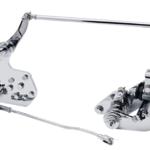 KIT COMANDI AVANZATI CROMATI CON POMPA FRENO PER BIG TWIN