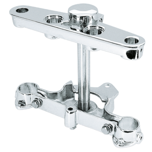 KIT PIASTRE FORCELLA CROMATE PER SOFTAIL HERITAGE & FAT BOY