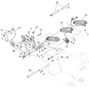 PARTI FORCELLONE SOFTAIL 2018 A OGGI