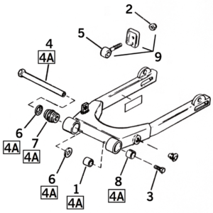 PARTI FORCELLONE SPORTSTER 1982-2003