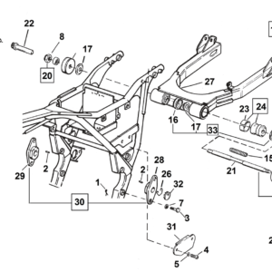PARTI FORCELLONE FXR